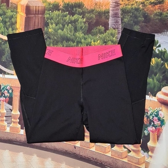 Nike Compression Tights Leggings Size XS - Picture 2 of 6
